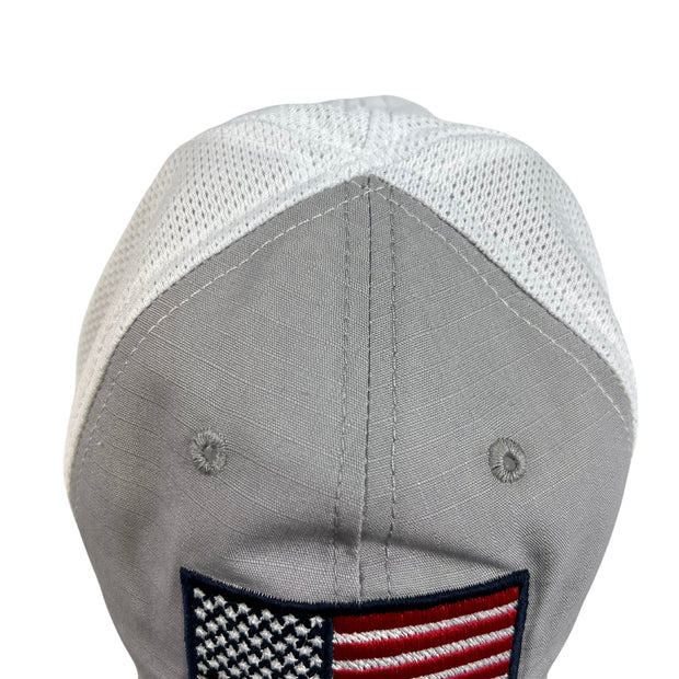 American Fishing Hat Silver