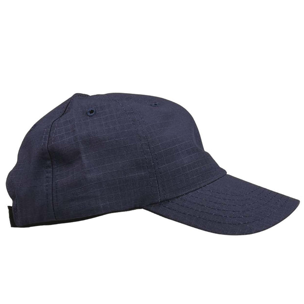 Made In USA Blank Full Fabric Navy Rip Stop Duty Hat - RANGE HAT