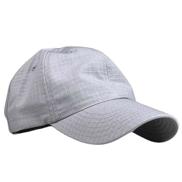Made In USA Blank Full Fabric Silver Rip Stop Duty Hat - RANGE HAT