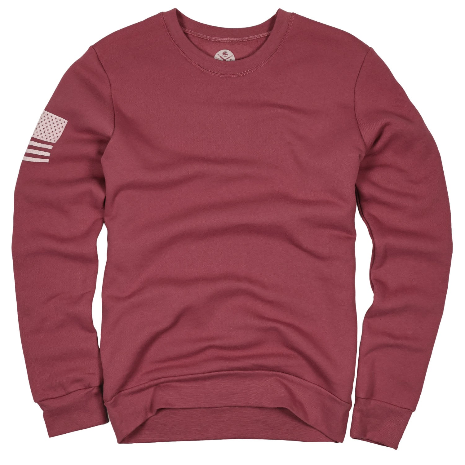 american flag women crew neck sweatshirt red white blue apparel