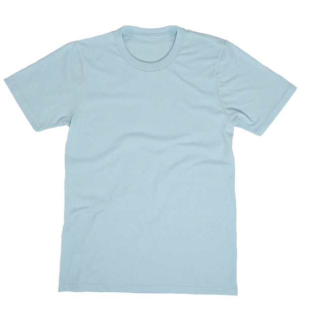 Basic Blank T-Shirt Summer Pack - Sky Blue