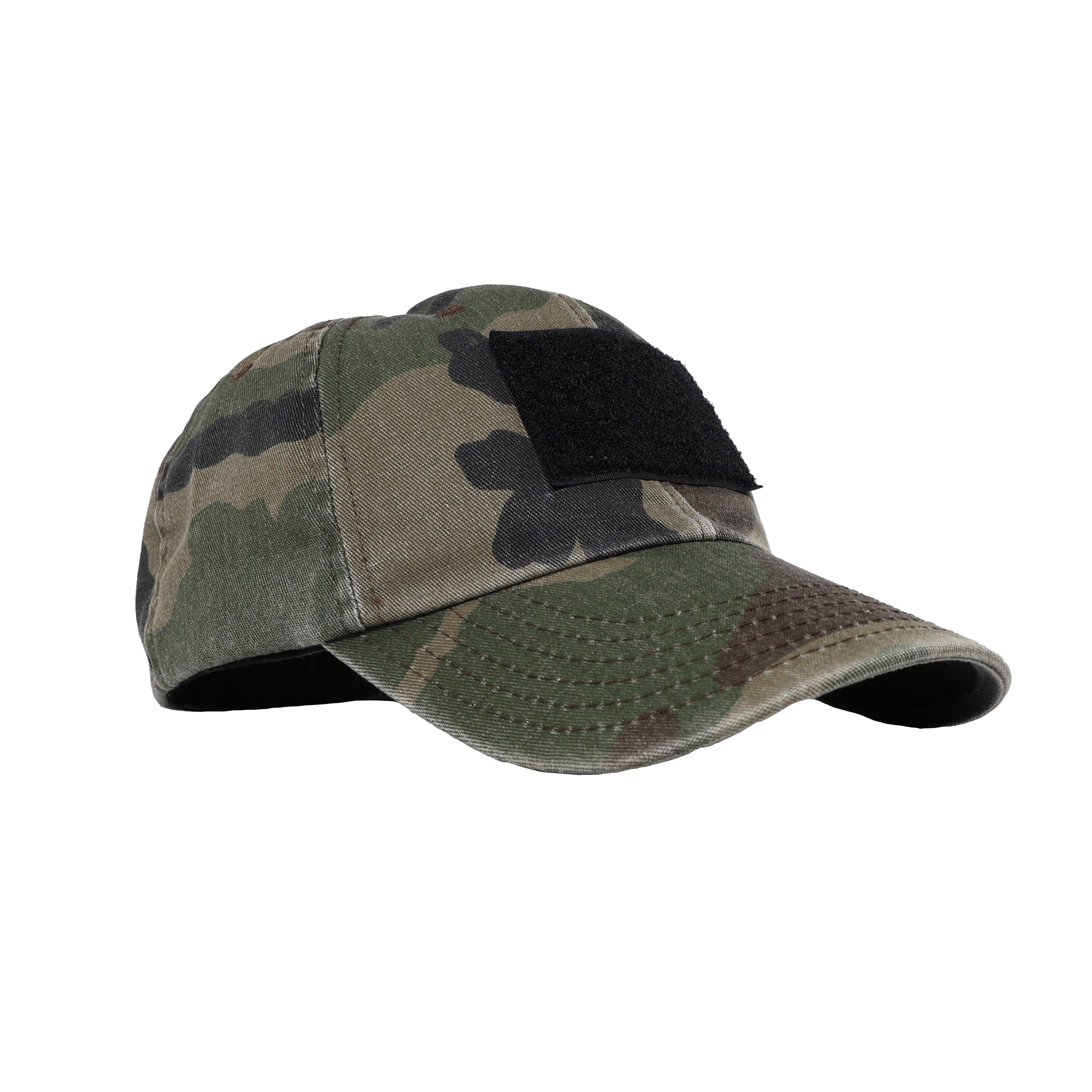 Woodland Camo Range Hat Velcro | Made In USA