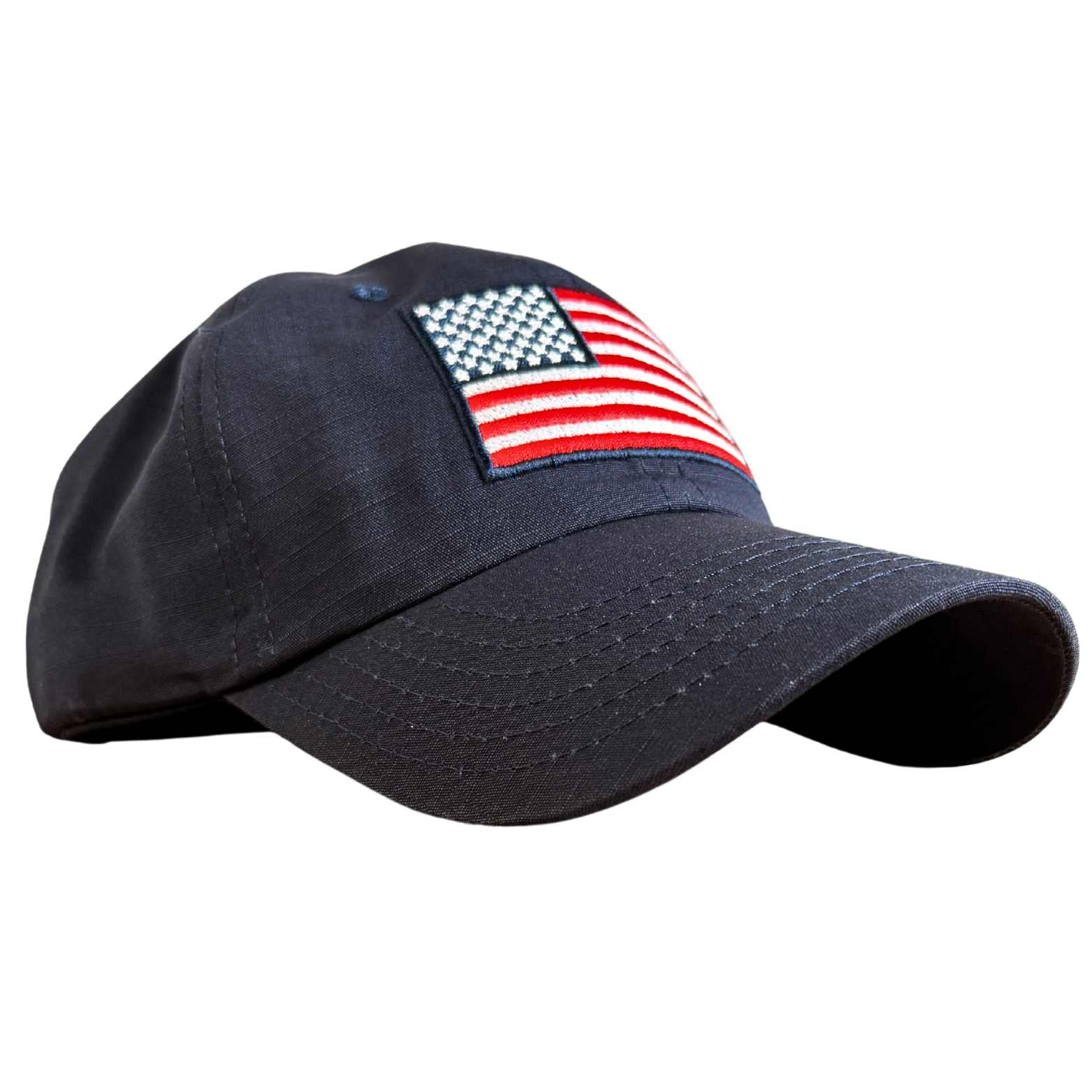 American Flag hat by Red White Blue Apparel made in the USA