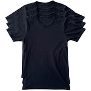 Basic All-Black Blank T-Shirt Pack 
