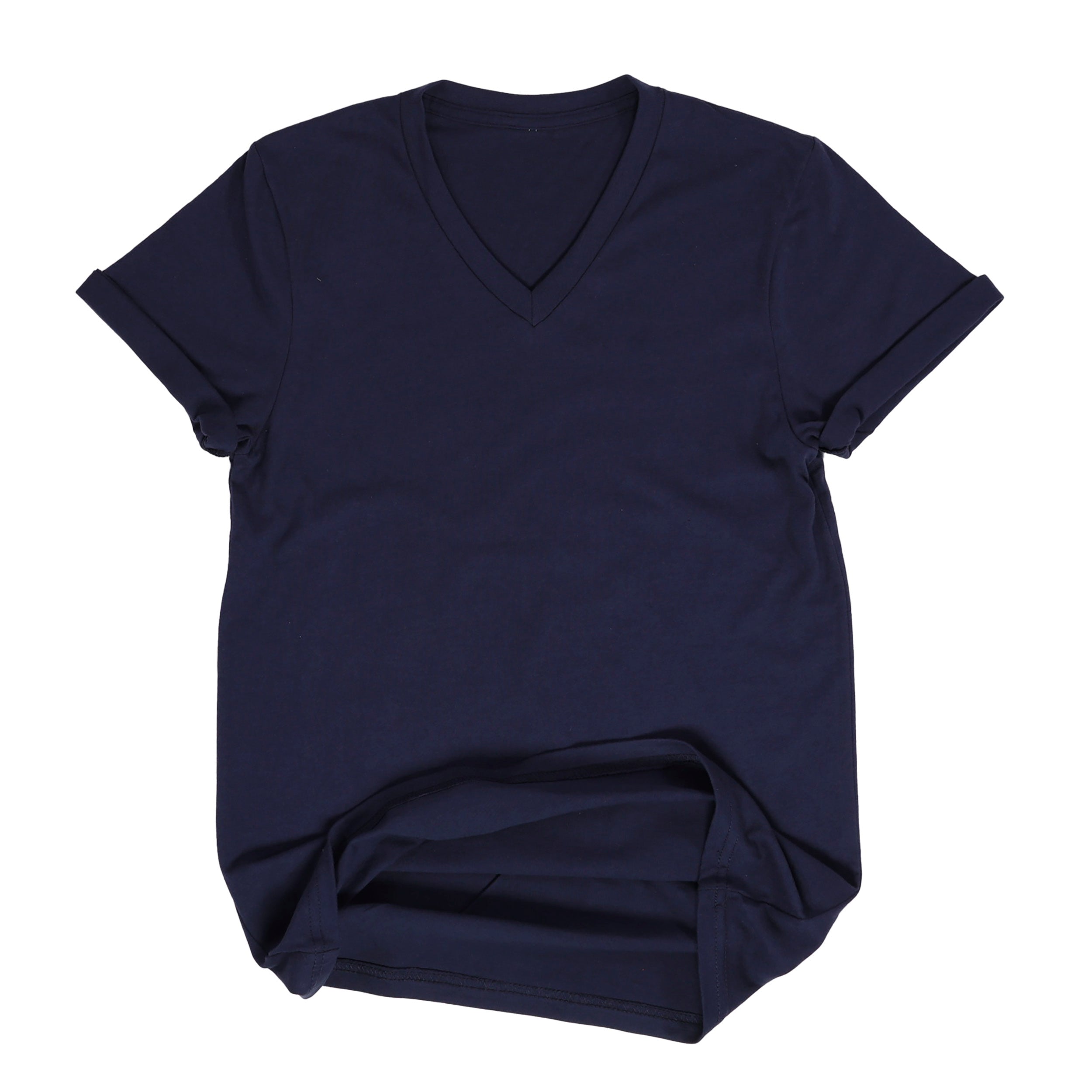 Women's Basic V-Neck Tees 3-Pack - Navy