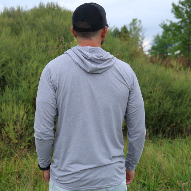 Made In USA Scout Performance Hoodie | Silver