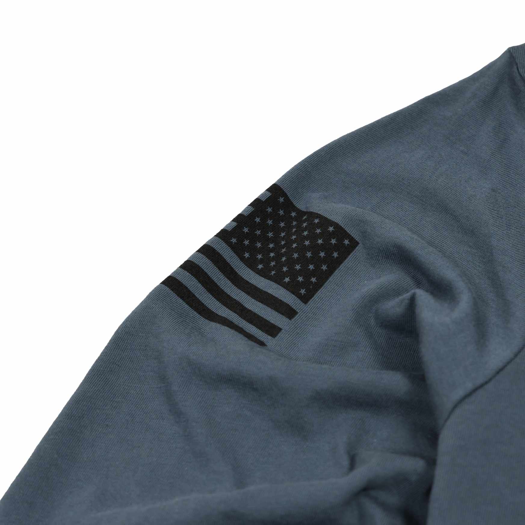 American Made Long Sleeve 50/50 Poly Cotton Blend