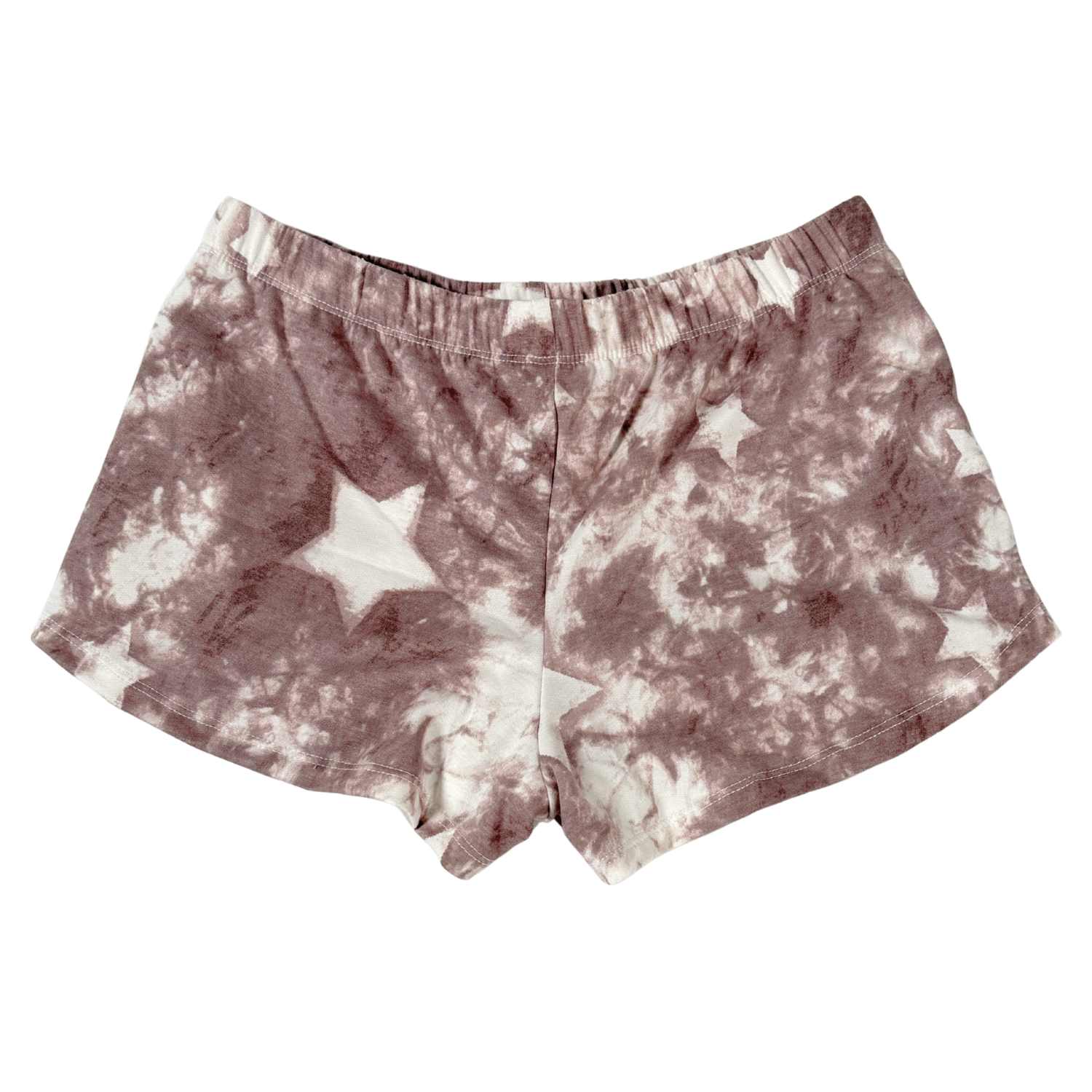 women's lounge short marble wine back