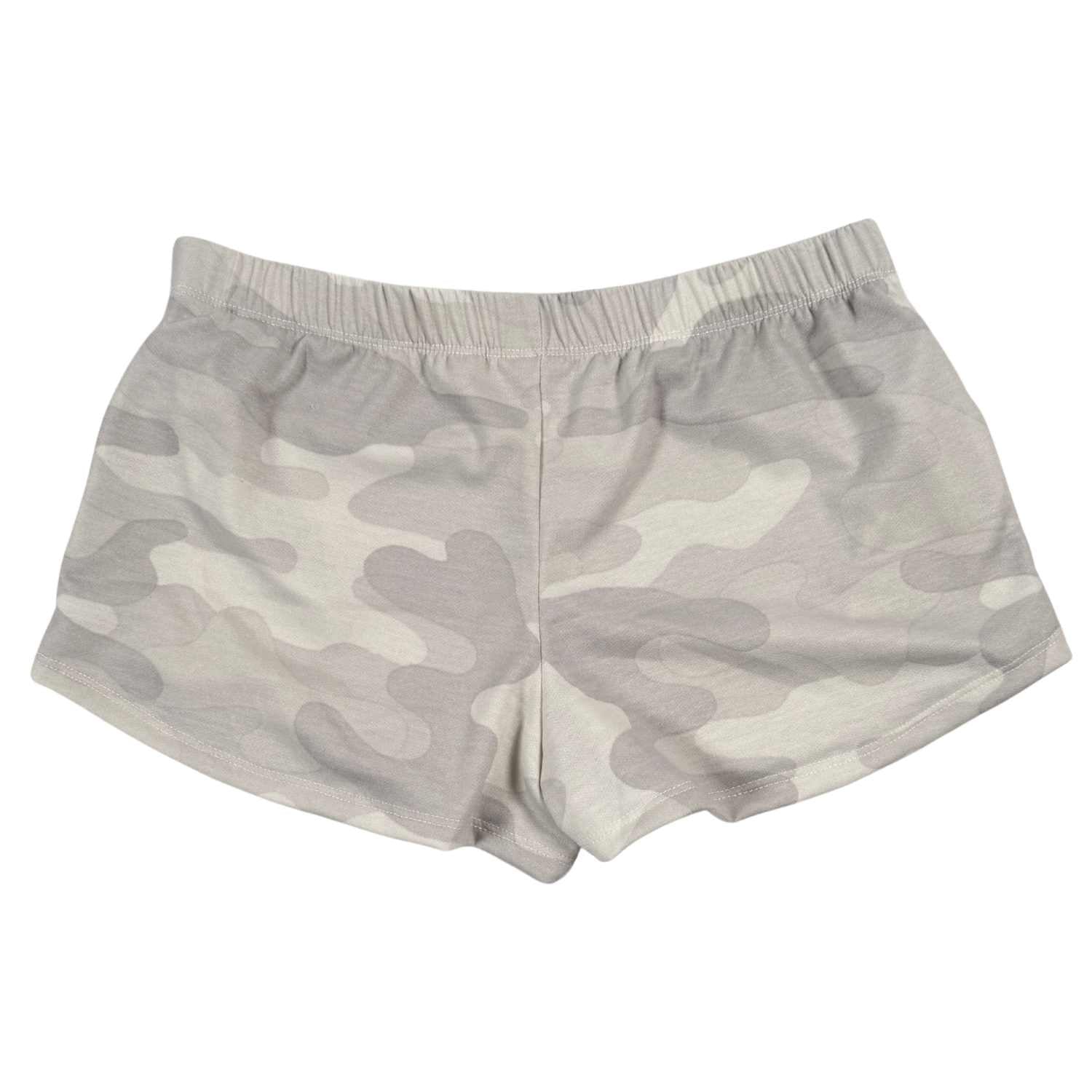 women's lounge short back camo white