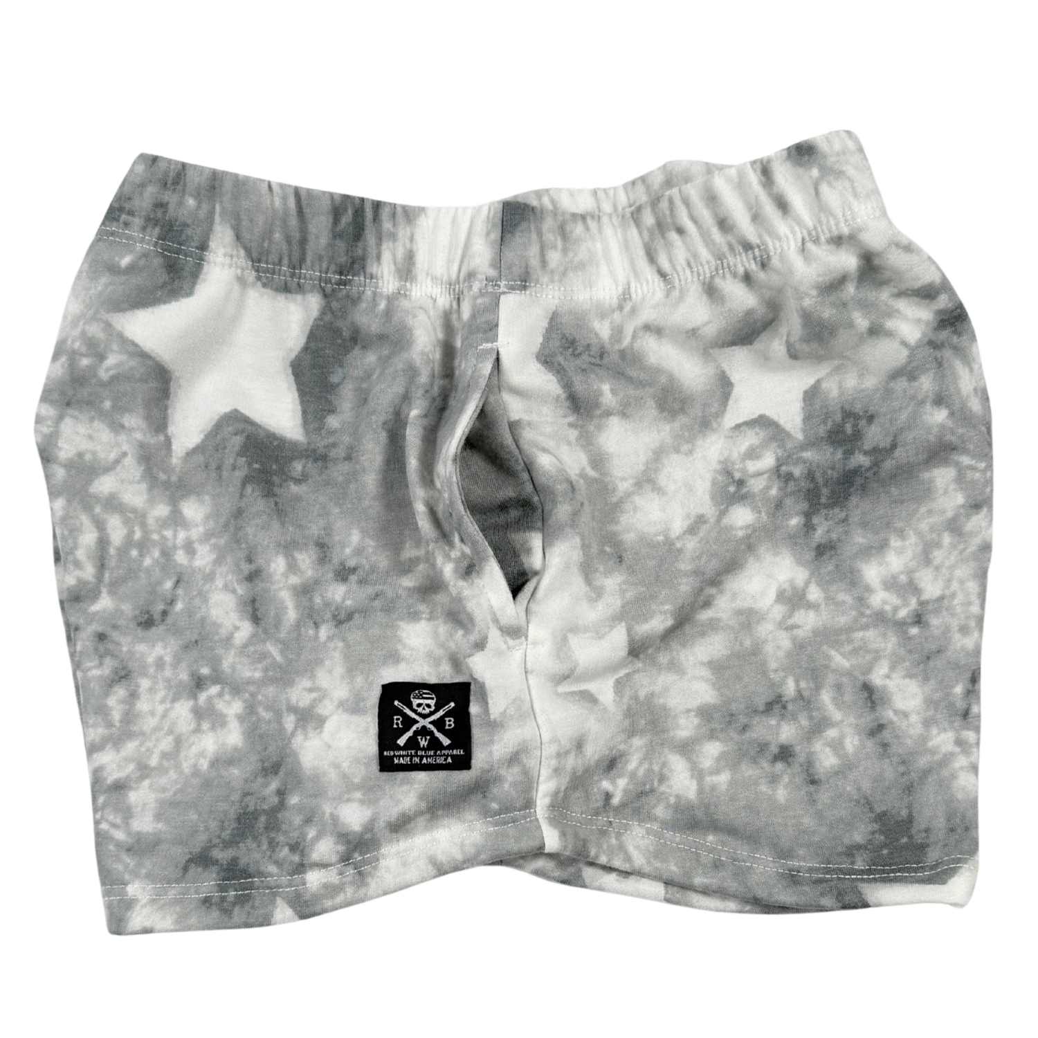 women's lounge short marbled pocket gray