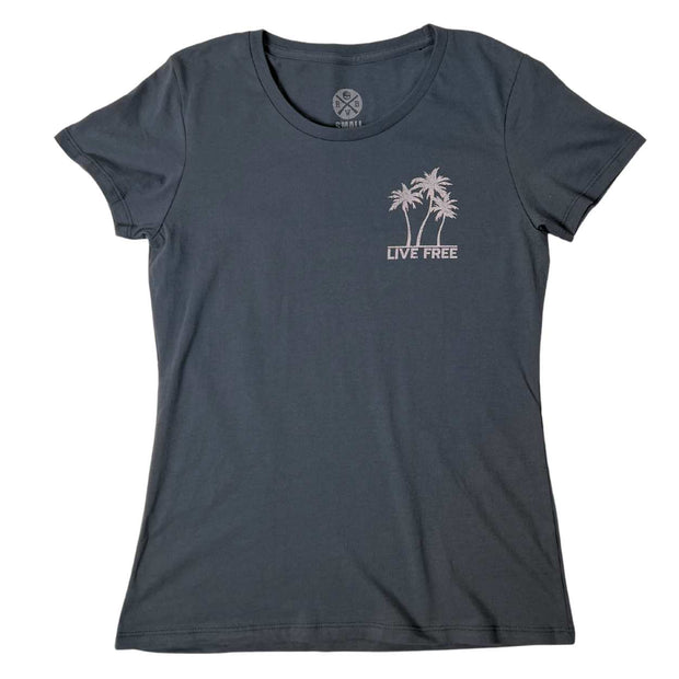 Women's Tropical Freedom | Fitted T Shirt