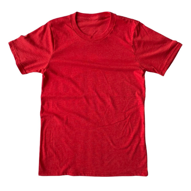 Classic American-Made Blank T-Shirt (Red)