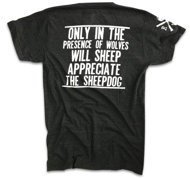 Men's Sheepdog Lives Matter T-Shirt (Heather Black)