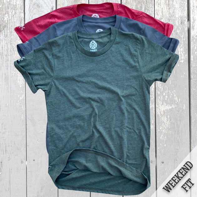Women's American Made Basic Tees 3 Pack Red White Blue Apparel