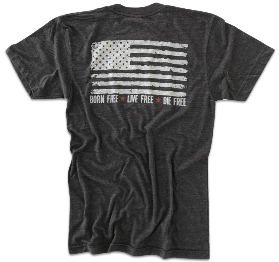 Men's Born Free Live Free Die Free