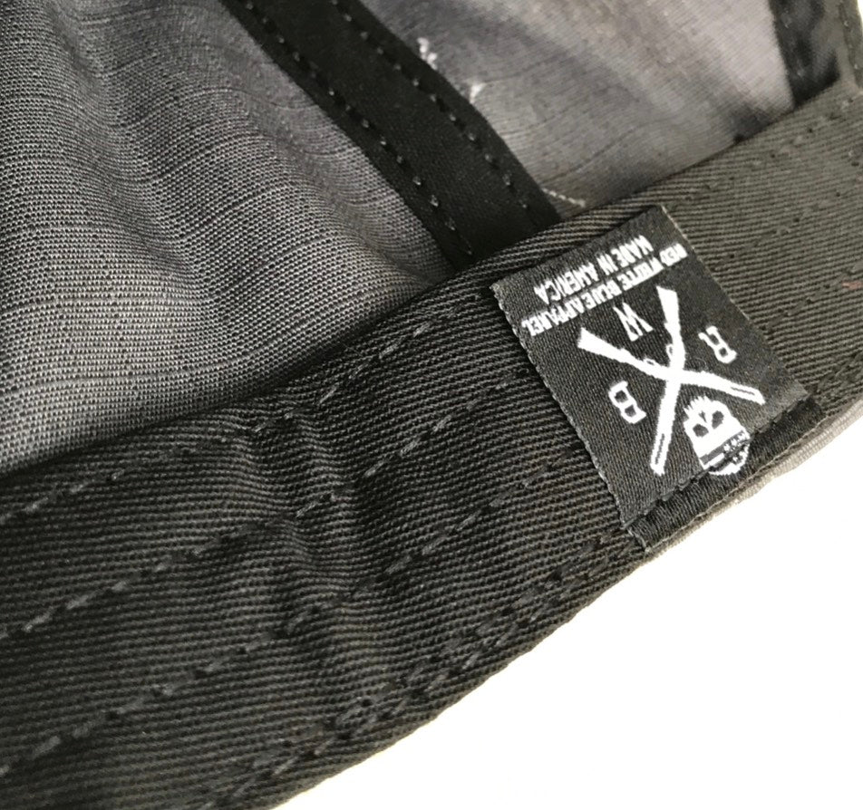American Flag Full Fabric Ripstop Range Hat - Tag VIew
