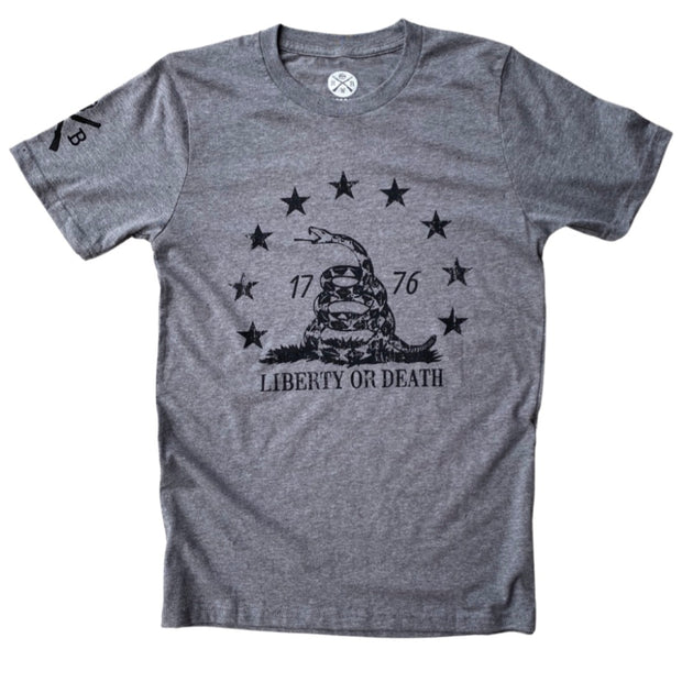 Men's Liberty Or Death 1776 Patriotic T-Shirt