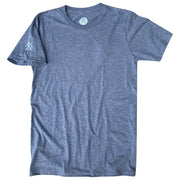 Men's American Basic Tees Heather Gray Forest  Charcoal